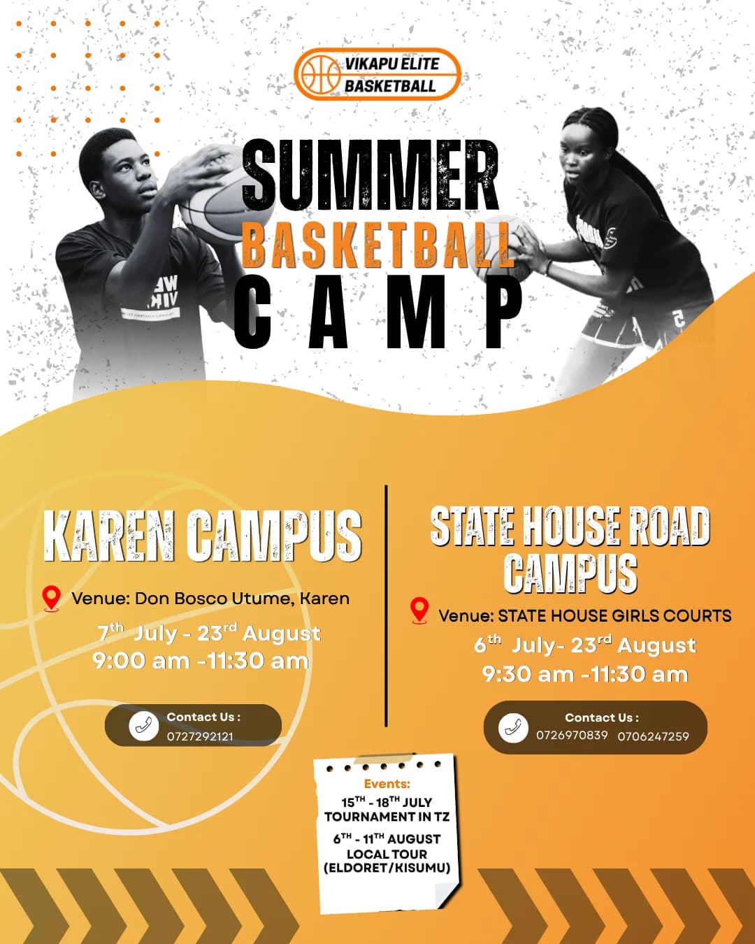 Vikapu Elite Basketball Academy - Summer Basketball Camp 2026